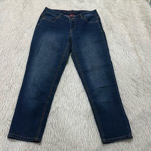 Liverpool denim Michelle’s capri jeans shorts size 4